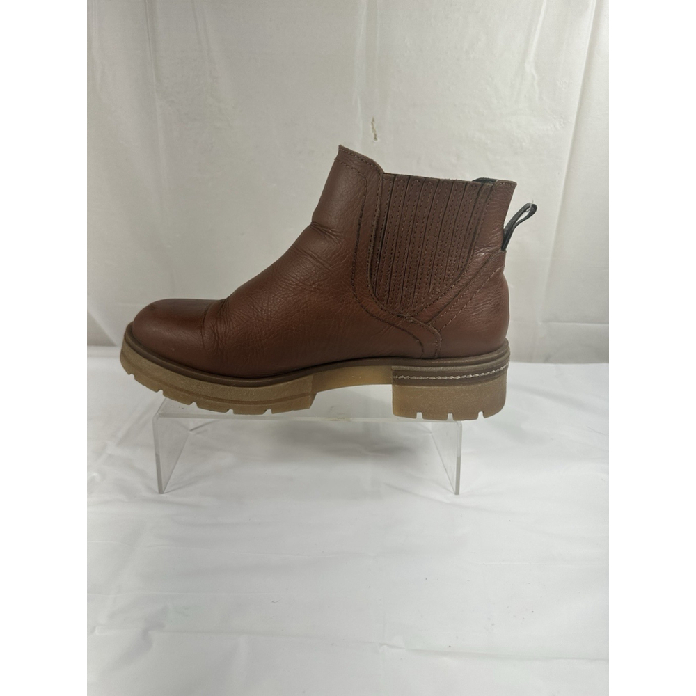 Musse & Cloud CHELSEA PLATFORM BOOT BROWN LUG SOLE - Picture 3 of 14